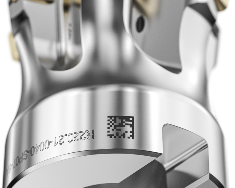 Lasered Data Matrix codes for full traceability