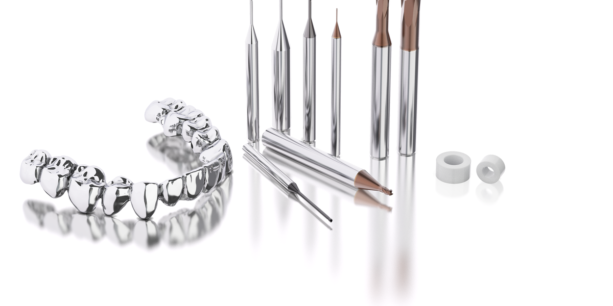 Seco End Mills for Plug-and-Play Dental Milling | Seco Tools