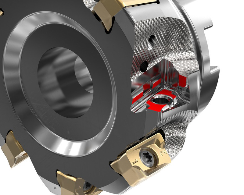 Support face feature of Double Turbo 11 Milling Cutter