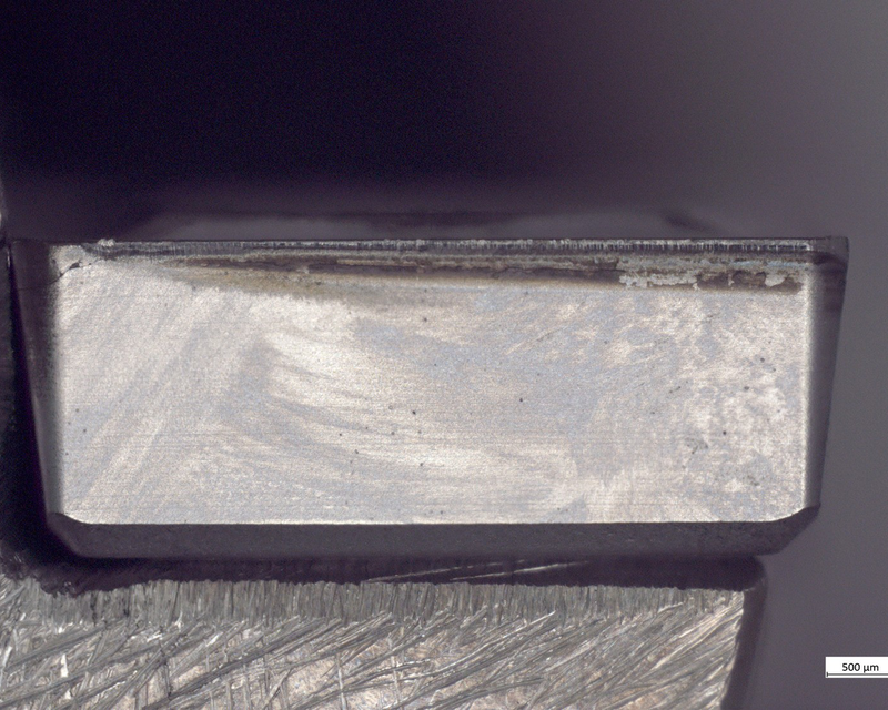 The used edge detection feature in action on the DP2501