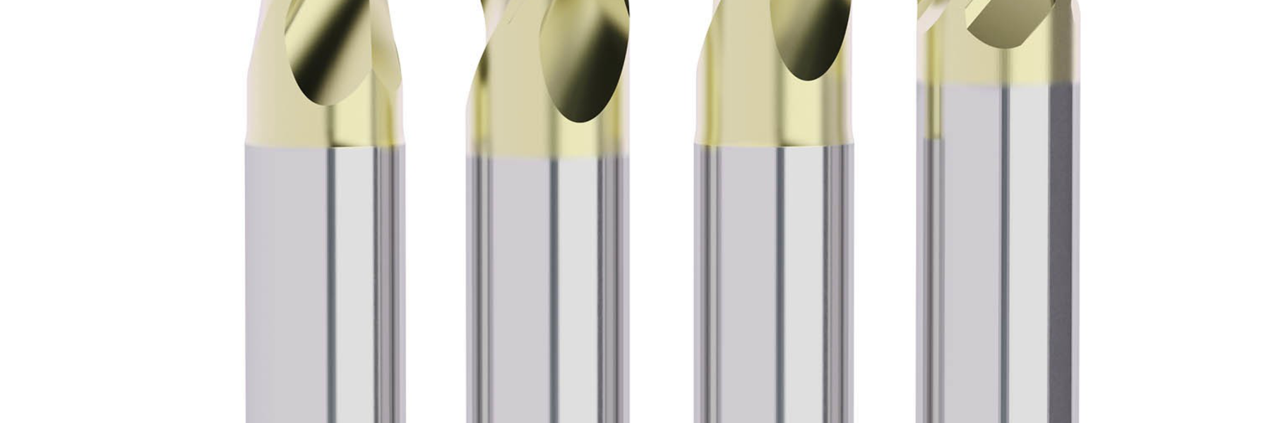 Solid end mill range for aluminum