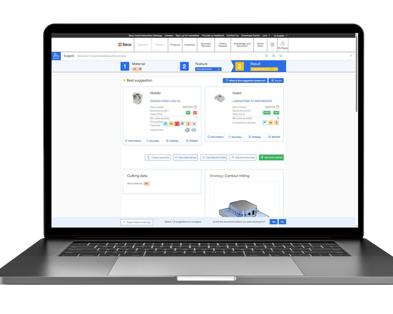 Get your optimal tool suggestion and more alternatives