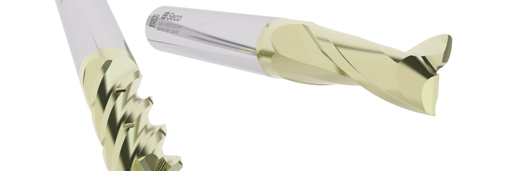 Solid end mill range for aluminum