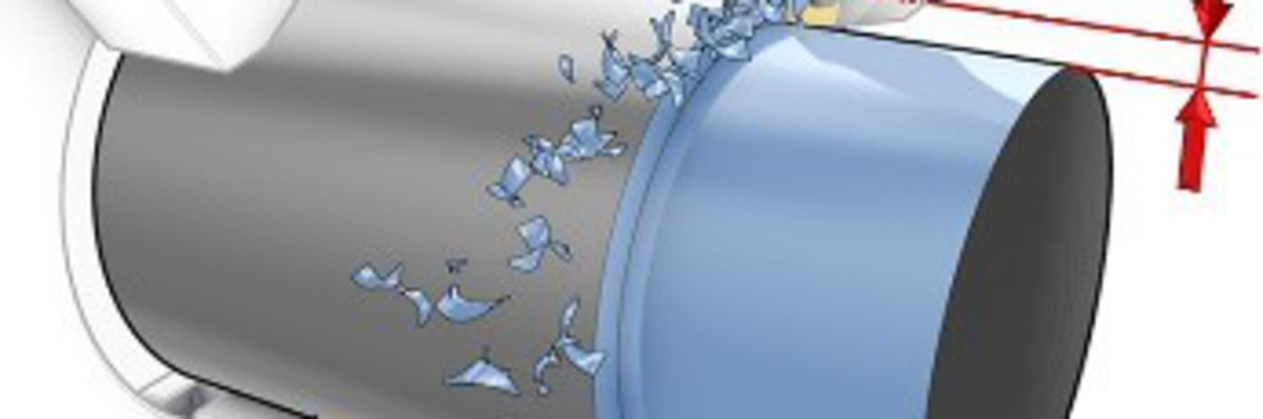 터닝 응용 가공 절삭 깊이