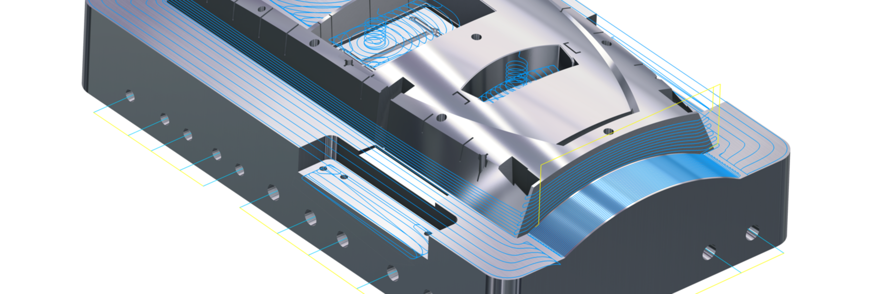 CAM programming for dynamic milling strategy