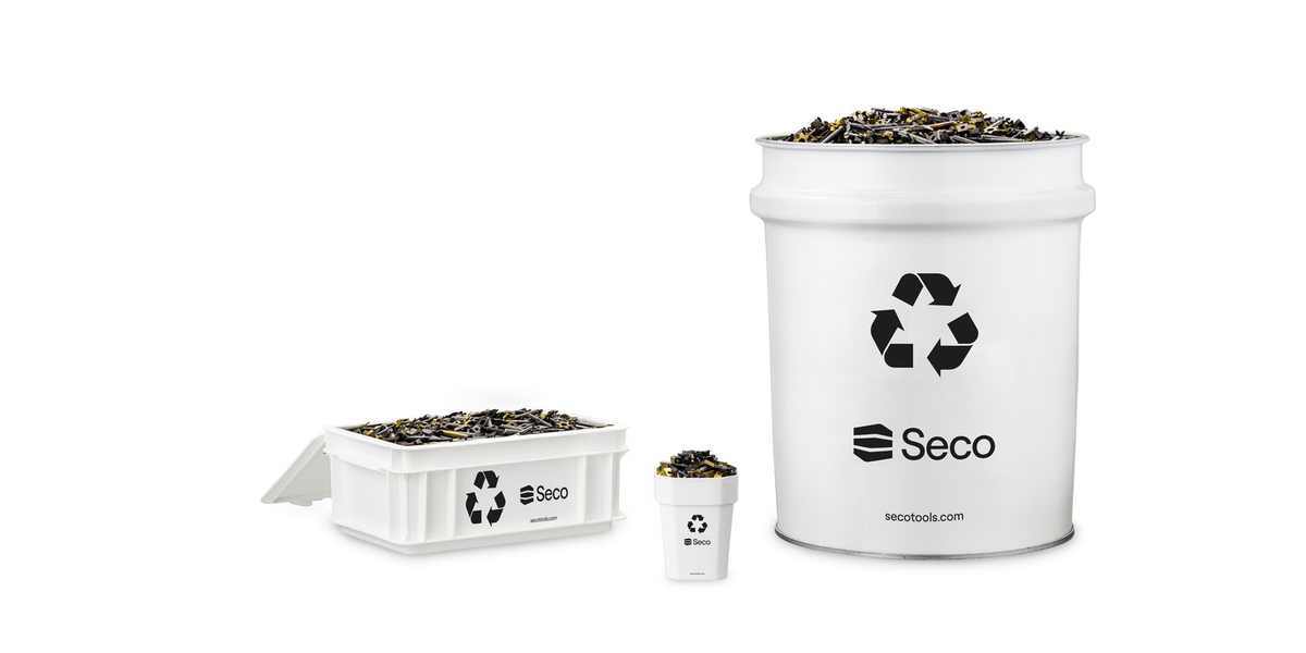 Recycle your used carbide inserts through our buy-back program and be more sustainable