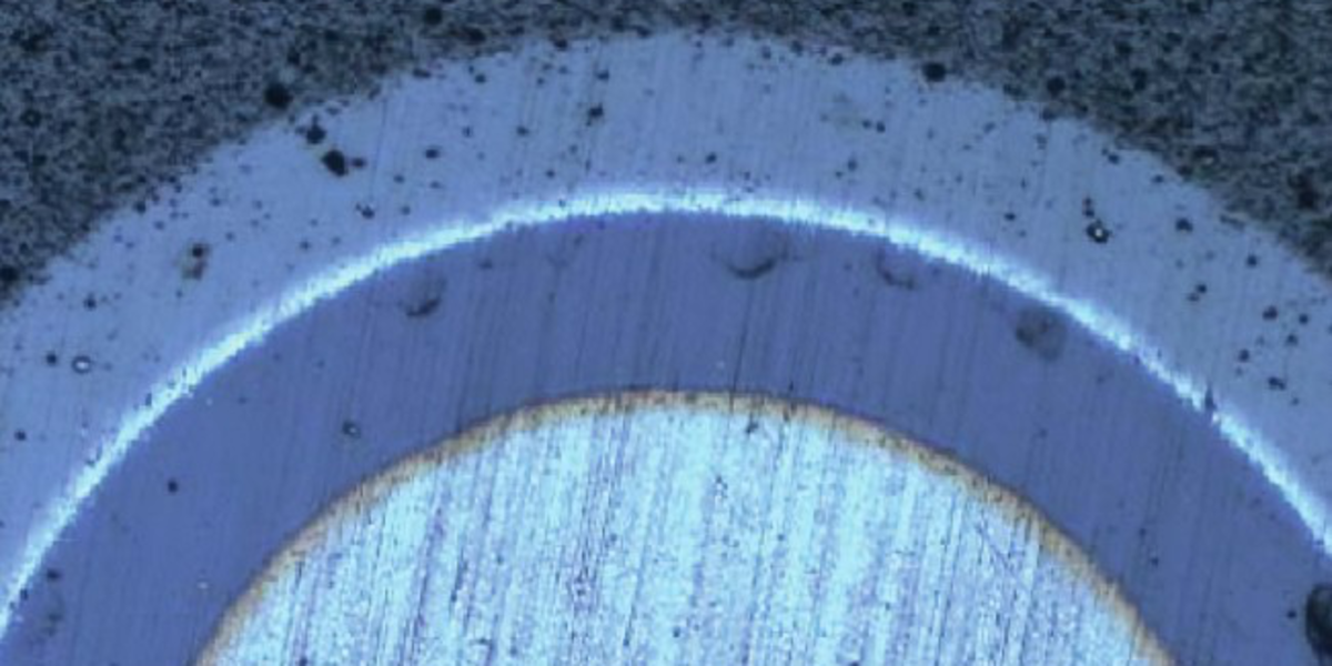 T34 tap coating at X800 magnification