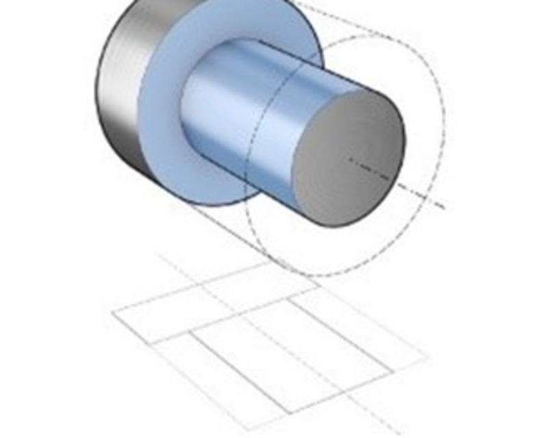 Turning Application Shoulder (Cylindrical Surface with Shoulder)