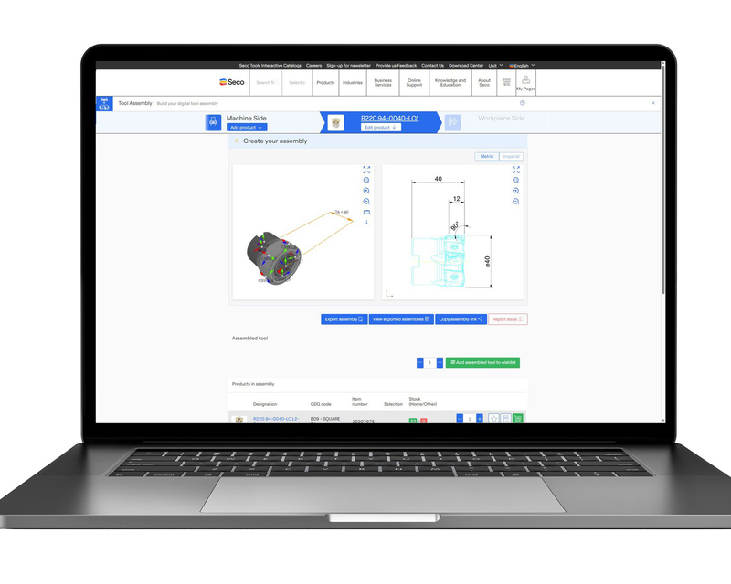 Choose the most compatible tool holder
