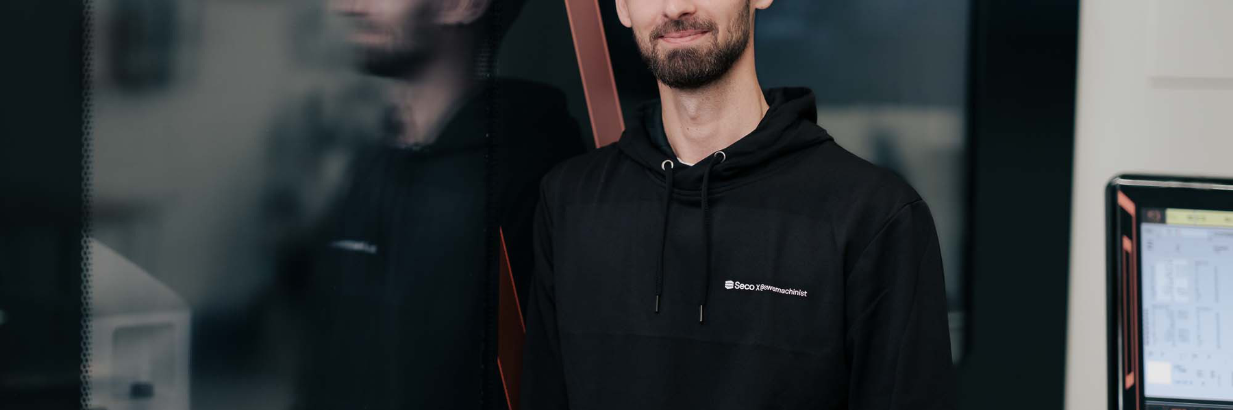 Swemachinist collaborating with Seco