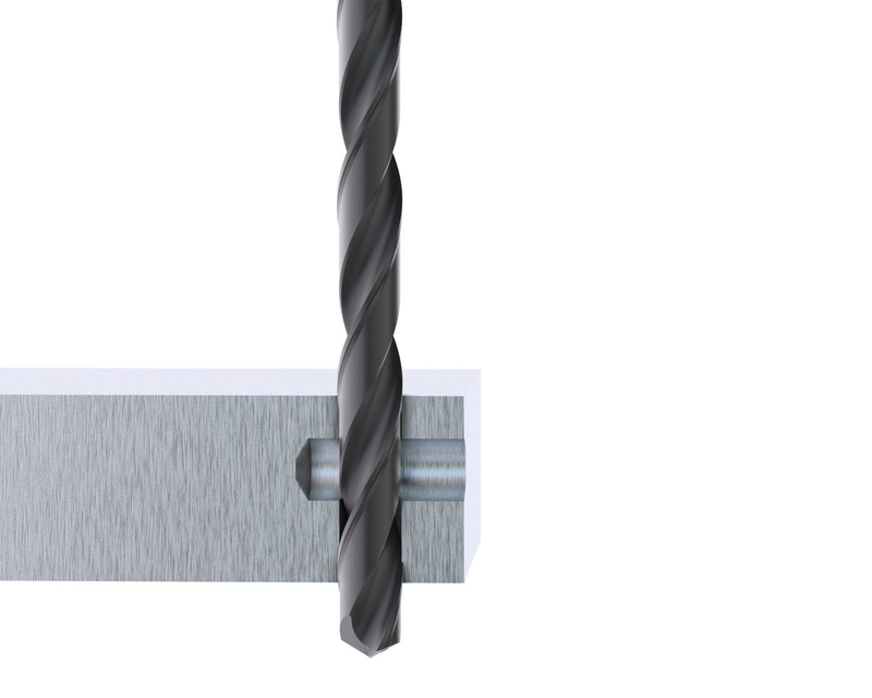 Cross Hole with Universal Drill