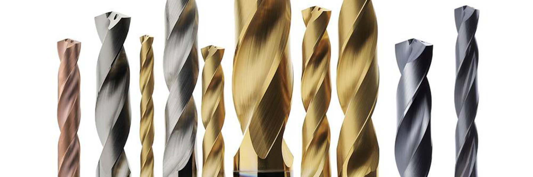 具有不同涂层的 Universal Drill 系列