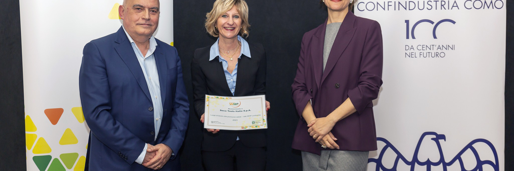 Workplace Health Promotion award for Seco Italy
