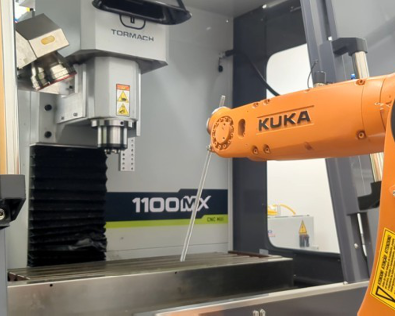 Trial in Nottingham of the thermal machining technique