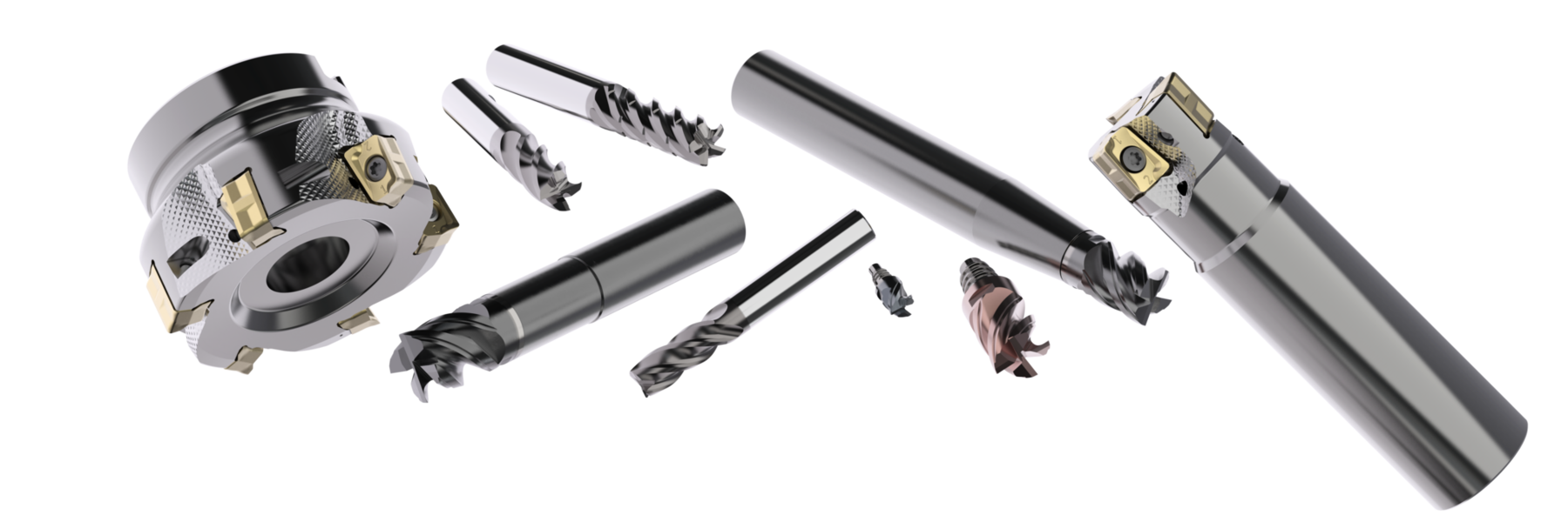Overview of square shoulder milling solutions : solid, exchangeable and indexable