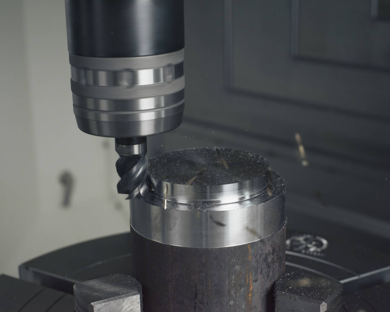 Side milling operation with exchangeable milling cutter Seco® X-Head