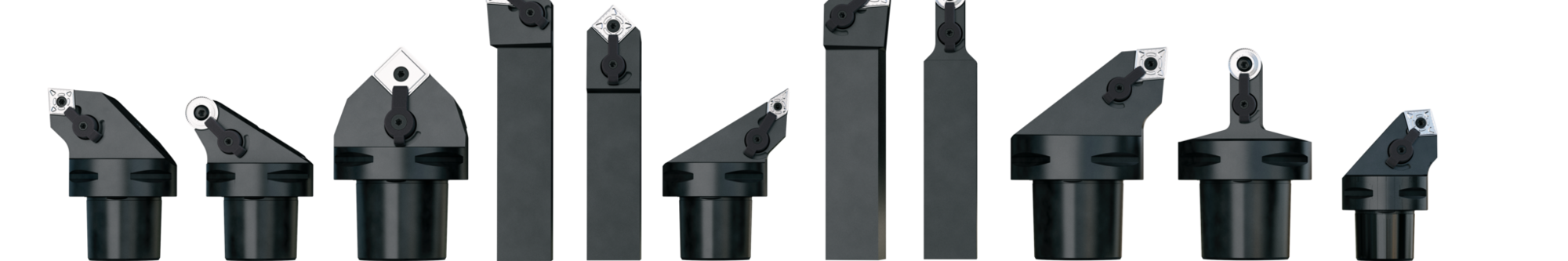 Toolholders with AM coolant clamps and DUO JET design