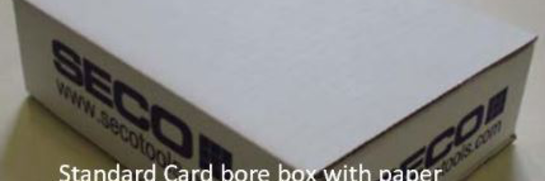 Standard bore box paper filling