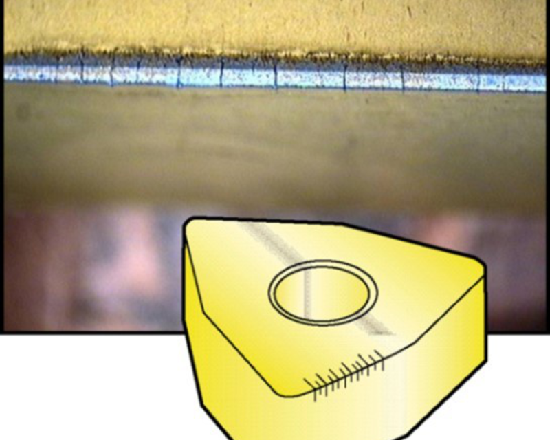 Thermal Cracking on an insert