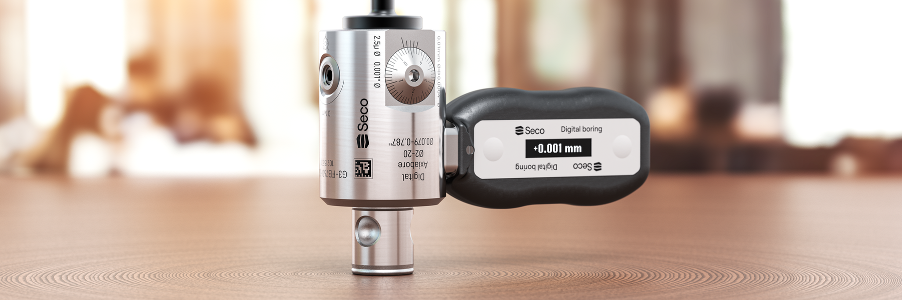 Digital Axial Boring Head