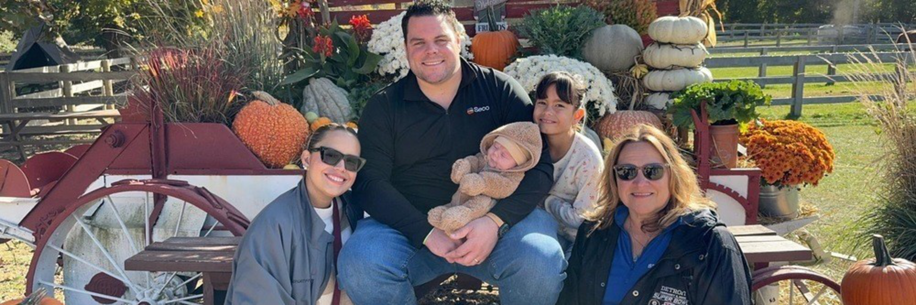 Brandon enjoying his time off with family outings