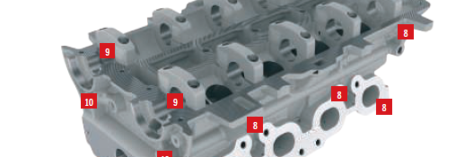 Drilling numerous holes