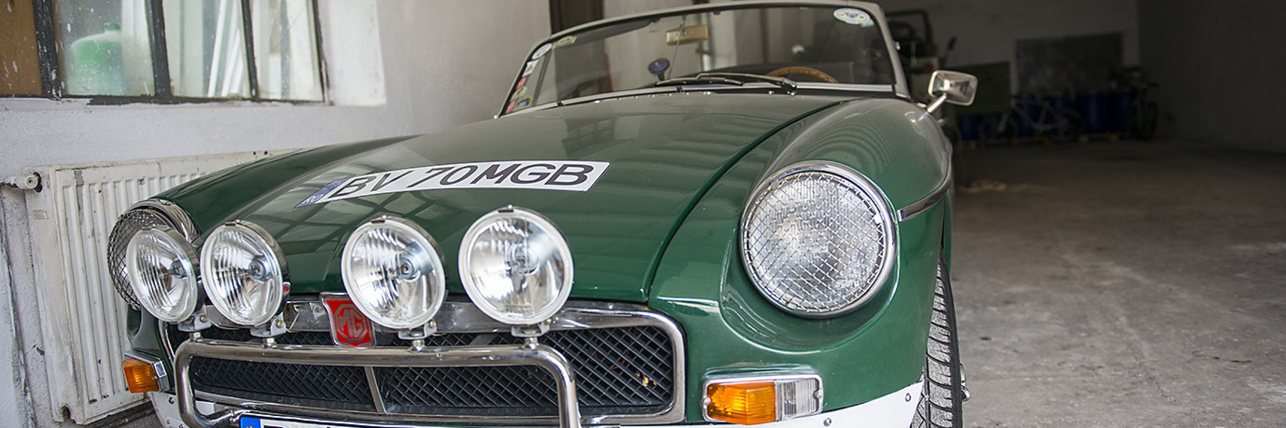 A British MGB from 1970